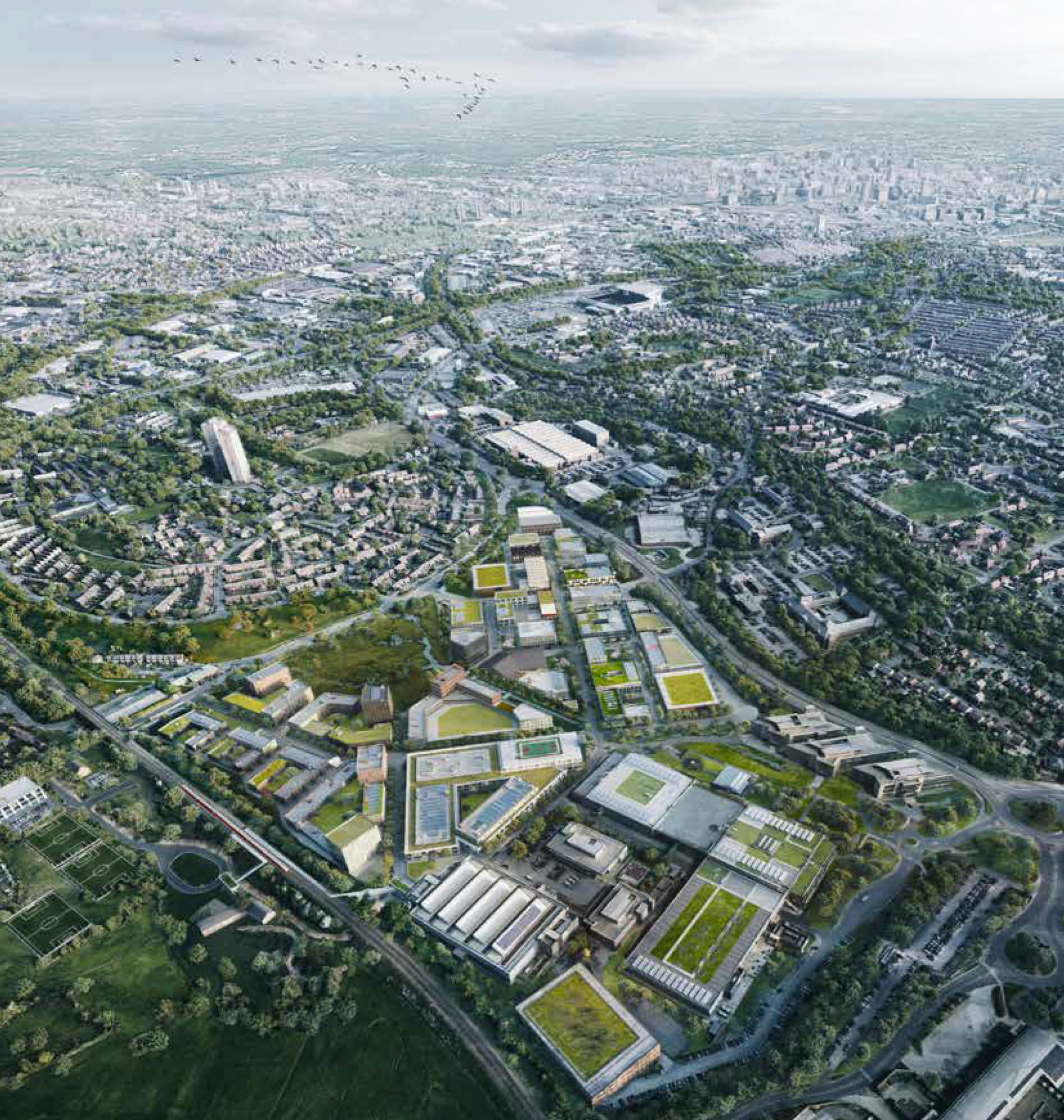 WRP Future Masterplan Artists Impression